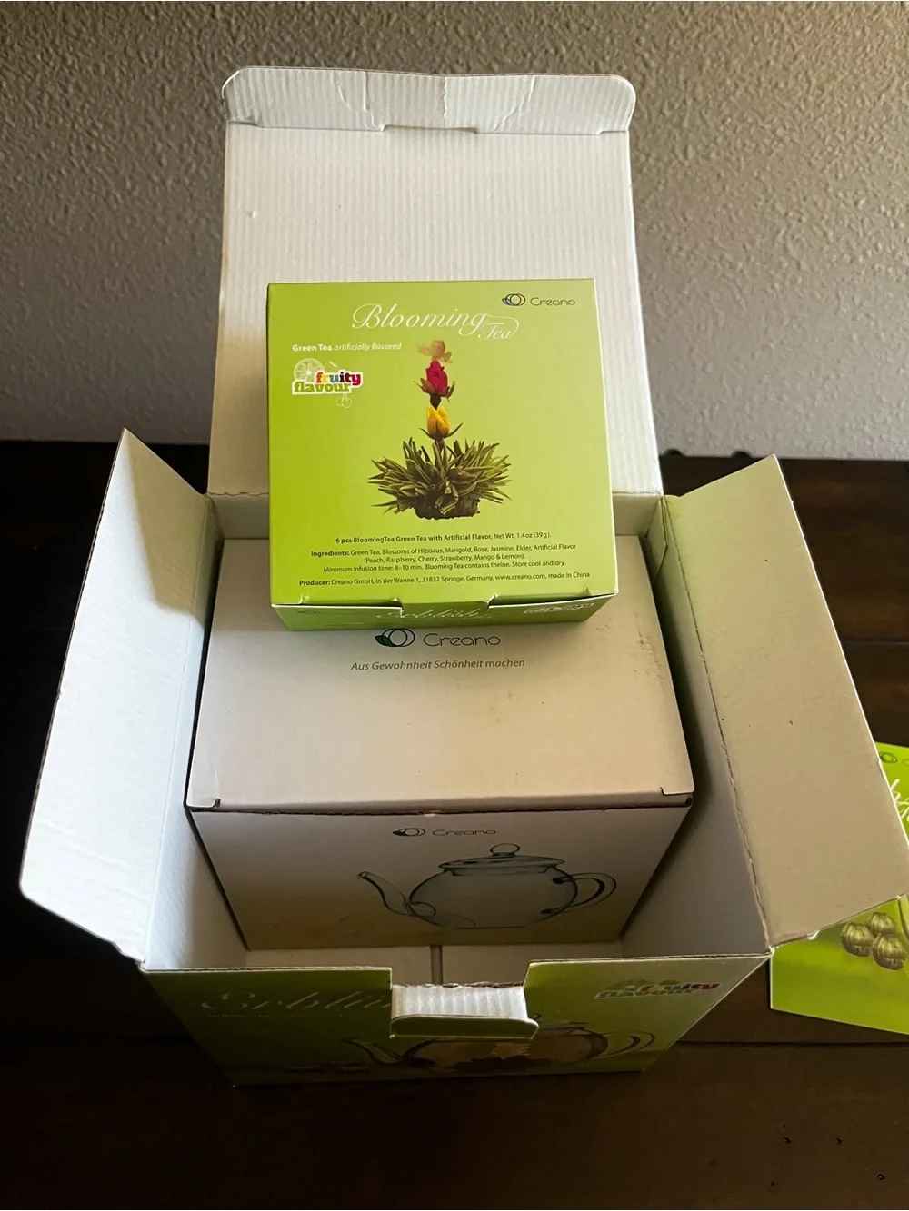 Creano Tea Gift Set with Teapot